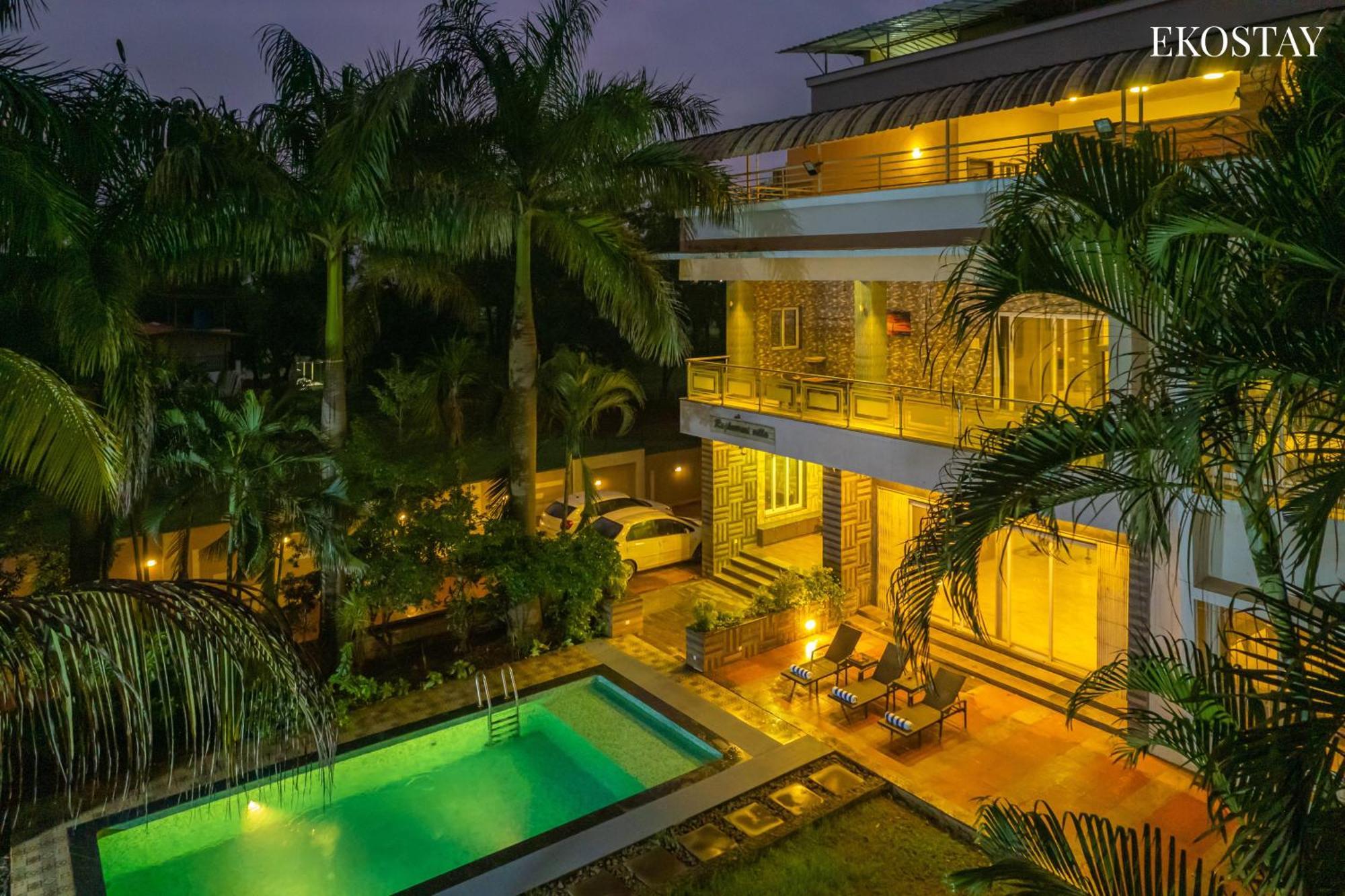 Eko Stay Gold- Chestnut Villa Karjat Kültér fotó