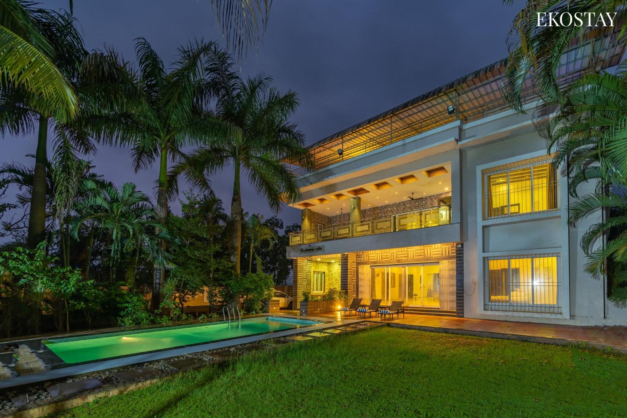 Eko Stay Gold- Chestnut Villa Karjat Kültér fotó
